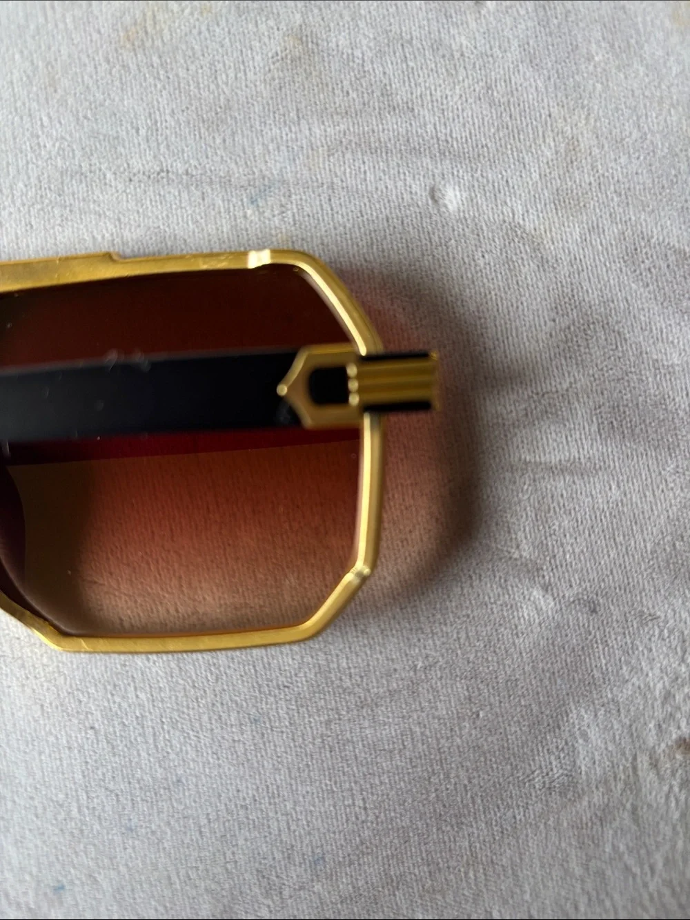 Gold Frame Brown Lens Men’s Sunglasses